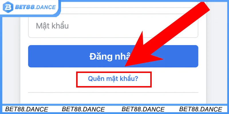 Điều kiện cần đáp ứng trong cách lấy lại mật khẩu Bet88