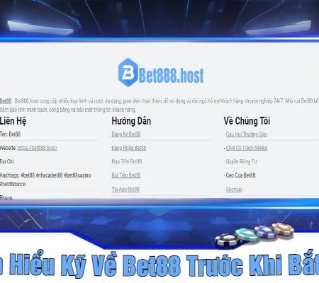 Bật Mí Cách Kiếm Tiền Từ Bet88 – Bí Kíp Hiệu Quả Cho Tân Thủ